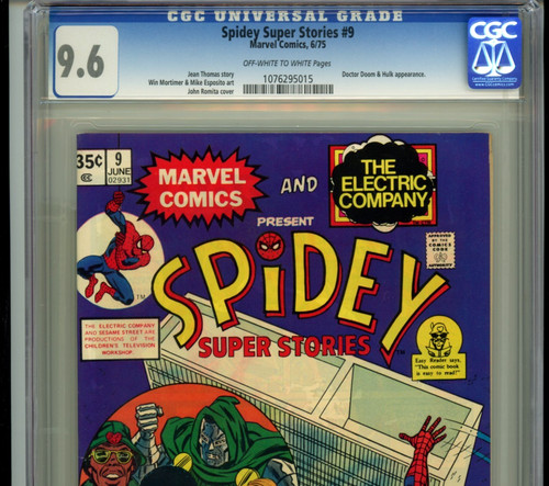 Spidey super stories cgc - stories, #9