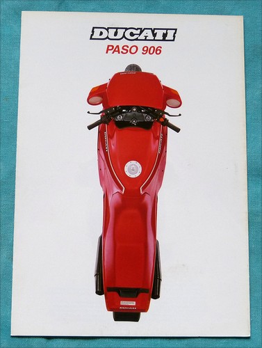 Brochure ducati 906 - 906, paso