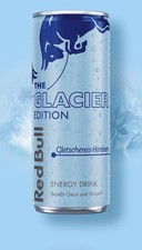❄️Red Bull Energy Drink Glacier Edition Lampone Ghiacciaio Barattolo 250ml | Nuovo