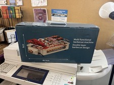 Portable Double Layer Barbecue