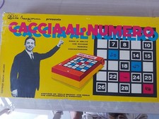 Gioco da tavolo CACCIA AL NUMERO Mike Bongiorno
