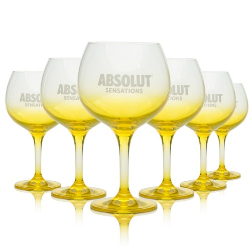 Bicchieri absolut vodka - 6,