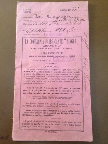 Libretto per pagamento - ,
