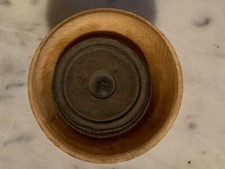 monocolo da orologiaio o da ottico antico in bachelite o osso e parte in ottone 