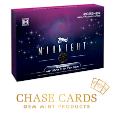 2023-24 Topps Midnight Basketball Hobby Box (Wembanyama RC-Chance)