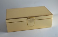N5107 SPLENDIDO PORTAGIOIE BEAUTYCASE IN ECOPELLE ORO