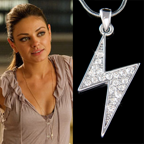 Collana gioiello charm fulmine - collana,