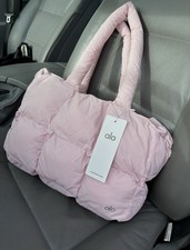 Borsa alo yoga rosa puffer - yoga,