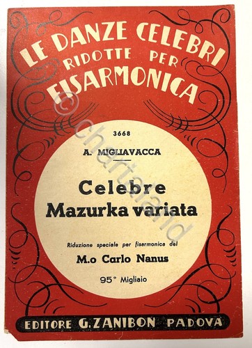 Spartiti celebre mazurka - spartiti,