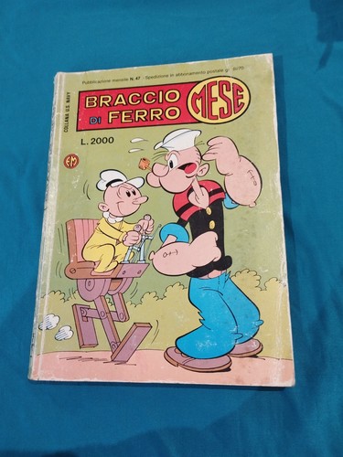 Albo braccio ferro - ferro, mese