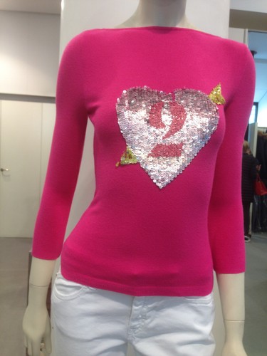 Blumarine blugirl maglia fuxia - blugirl,
