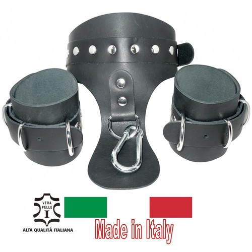 Manette cavigliere pelle - cavigliere, in