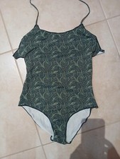 lotto 2359 costume intero verde mis.3 donna mare piscina