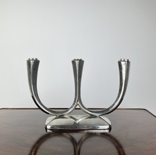Candelabro Art Deco silver
