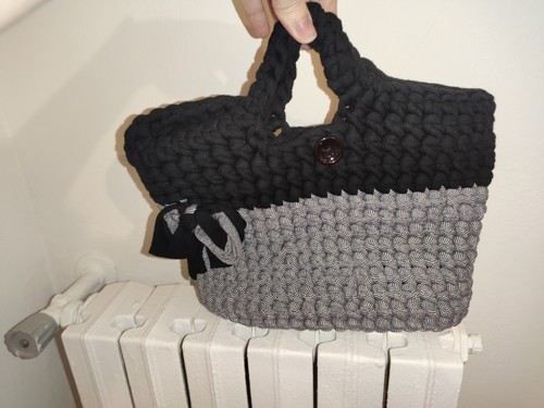 Borsa tessuto realizzato a - realizzato,