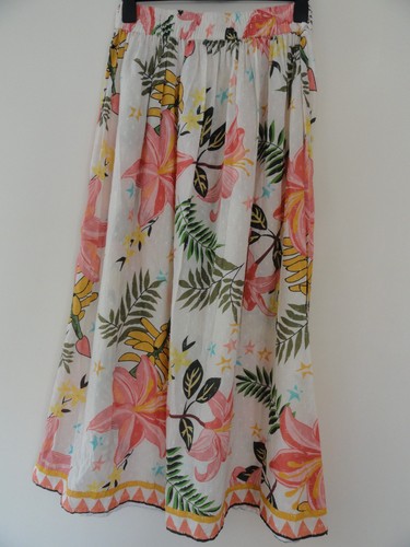Maxi gonna midi - maxi, tropical