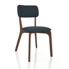 SET DI 2 SEDIE HANA DARK WOOD