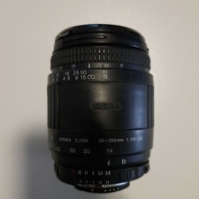 Sigma Zoom 28-200 mm 1:3.8-5.6 AF Auto Focus nikon mount