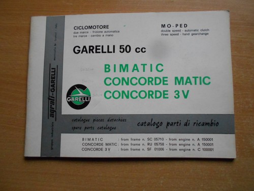 Catalogo ricambi garelli 50 - ,