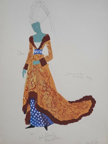 Costume medievale teatro donna - costume,