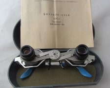 RARO BINOCOLO OCCHIALI 7X REGOLABILE OGNI OCCHIO E ANCHE LA DISTANZA TRA DI LORO