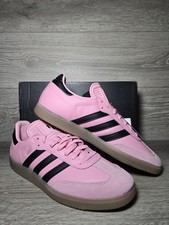 Scarpe da calcio Adidas Samba Messi Inter Miami rosa da uomo taglia 10,5 