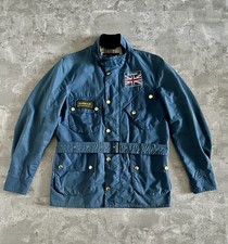 🇬🇧Rara giacca cerata blu