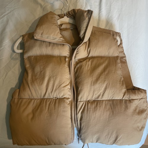 Gilet ritagliato puffy donna - gilet,