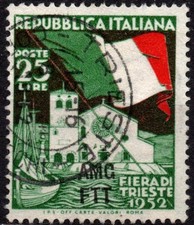 TRIESTE ZONA A AMG-FTT 1952 -