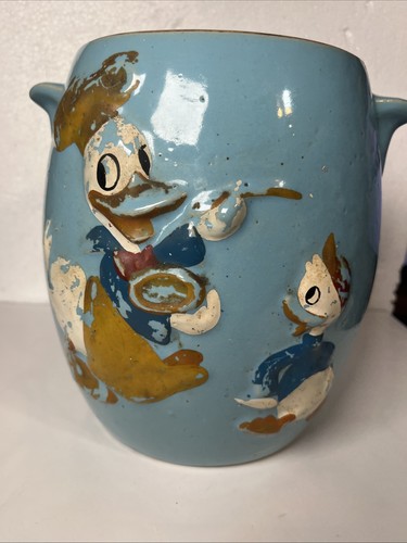 Barattolo ceramica paperino - barattolo,