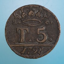 NAPOLI FERDINANDO IV 5 TORNESI