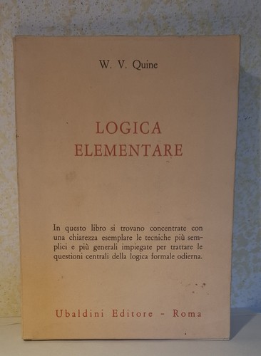 Willard quine logica - v., quine,