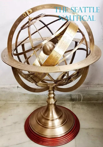 Mappamondo sfera incisione