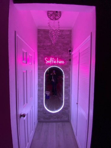 Insegna neon specchio - neon,