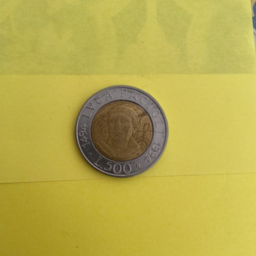 500 lire luca - 500,