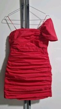 Abito Zara Donna Rosso S