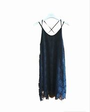 Molly Bracken vestito Estivo Smanicato in tulle nero taglia M donna