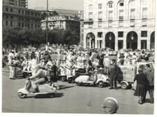 1961 GENOVA Motociclisti al 1° Raduno Nazionale LAMBRETTA Club della LANTERNA
