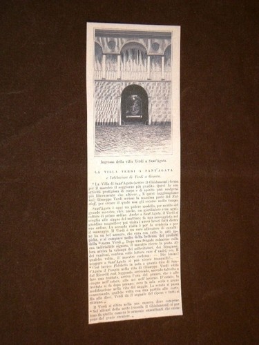 Ingresso della villa - villa, giuseppe