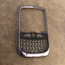Custodia di ricambio Blackberry Curve 9300 fascia anteriore cover e finestra obiettivo