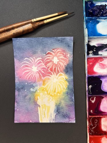 Aceo acquerello originale - aceo,