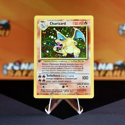 Pokemon card charizard - charizard, 4/102