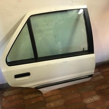 PORTIERA POSTERIORE DX PEUGEOT 106 , DANNEGGIATA COME DA FOTO 91/96