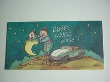Carte de voeux Aris, dessin