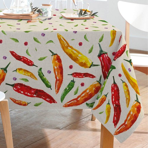Tovaglia chili puro cotone - tovaglia,