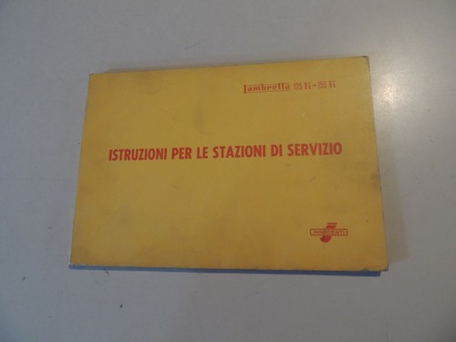 Manuale officina lambretta - manuale, d'officina