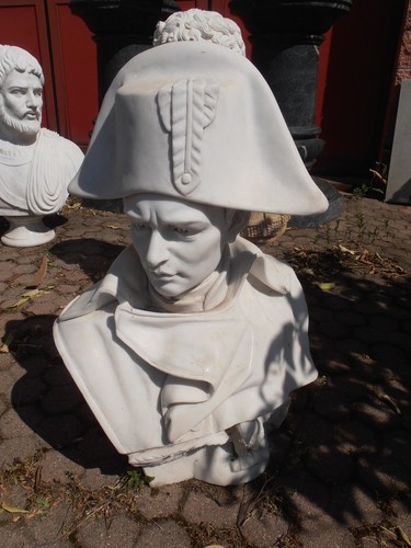 Elegante mezzo busto marmo - mezzo,