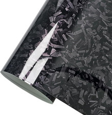 Pellicola Adesiva Carbonio Forgiato 30x150cm in Vinile, Decorare Auto/Moto/Bici
