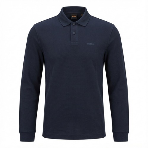 Boss polo maniche lunghe - boss,