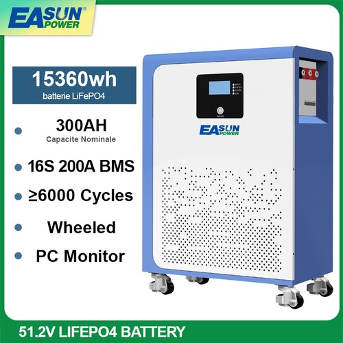 Easun 15kwh 300ah - 15kwh,